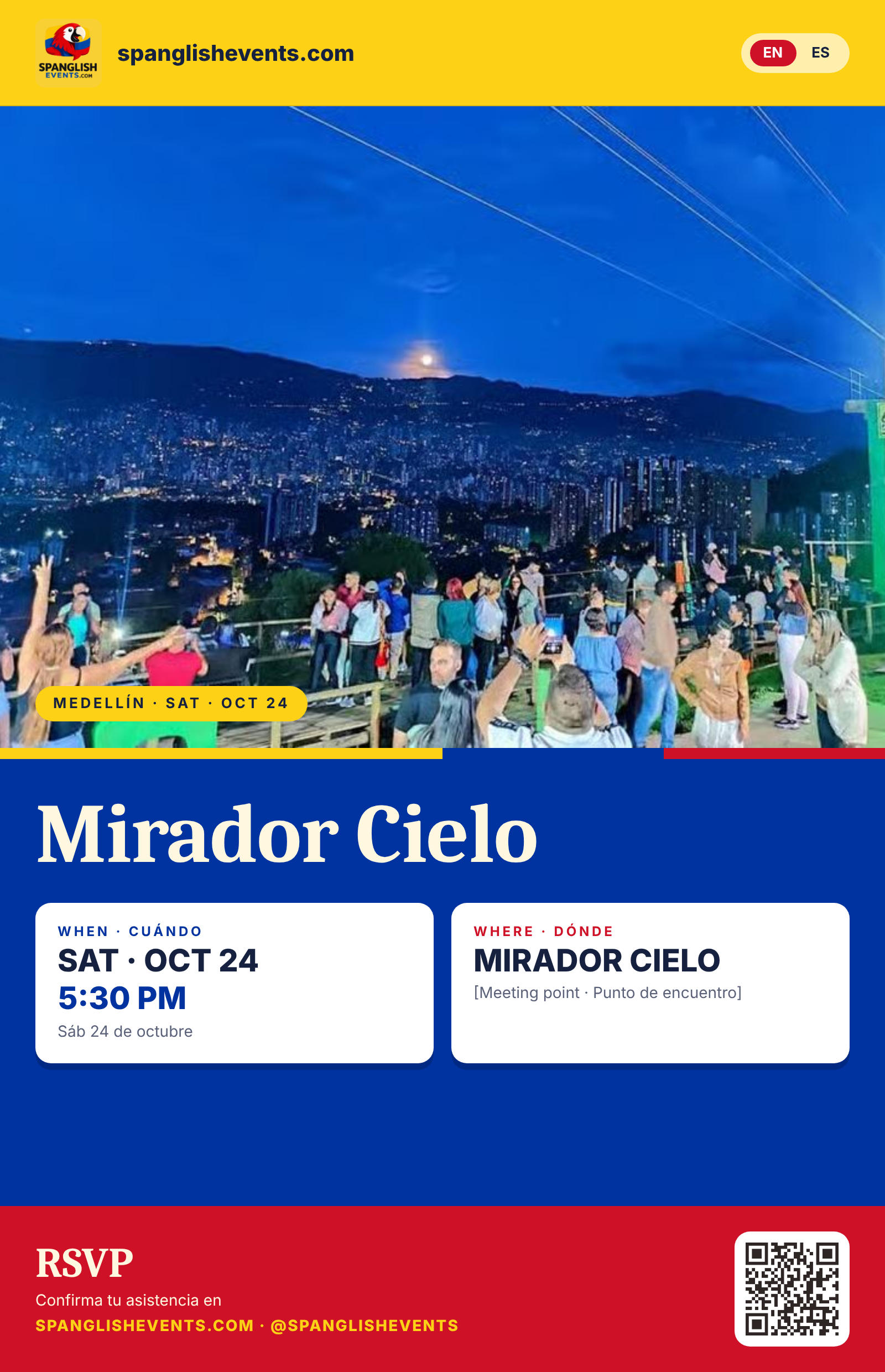 Spanglish Mirador El Cielo Experience