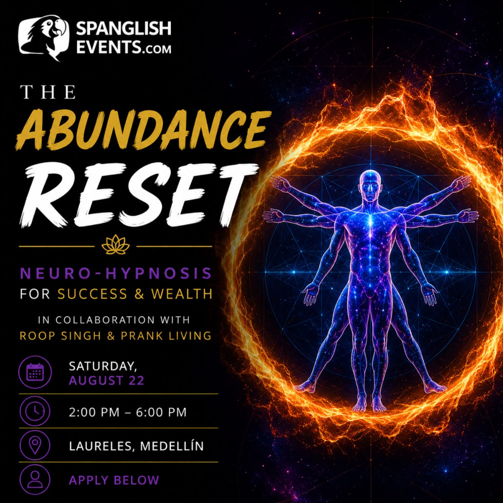The Abundance Reset event flyer